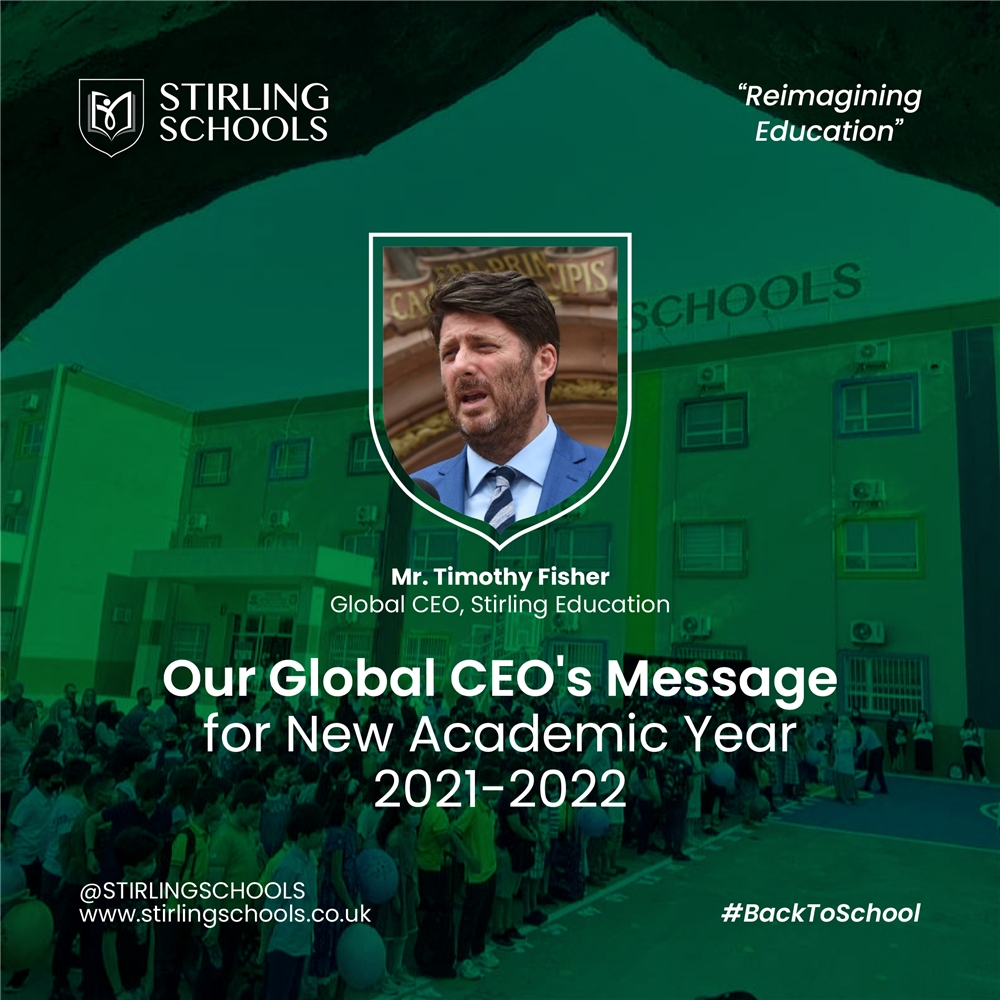 Our Global CEO Message To New Academic Year 2021 2022